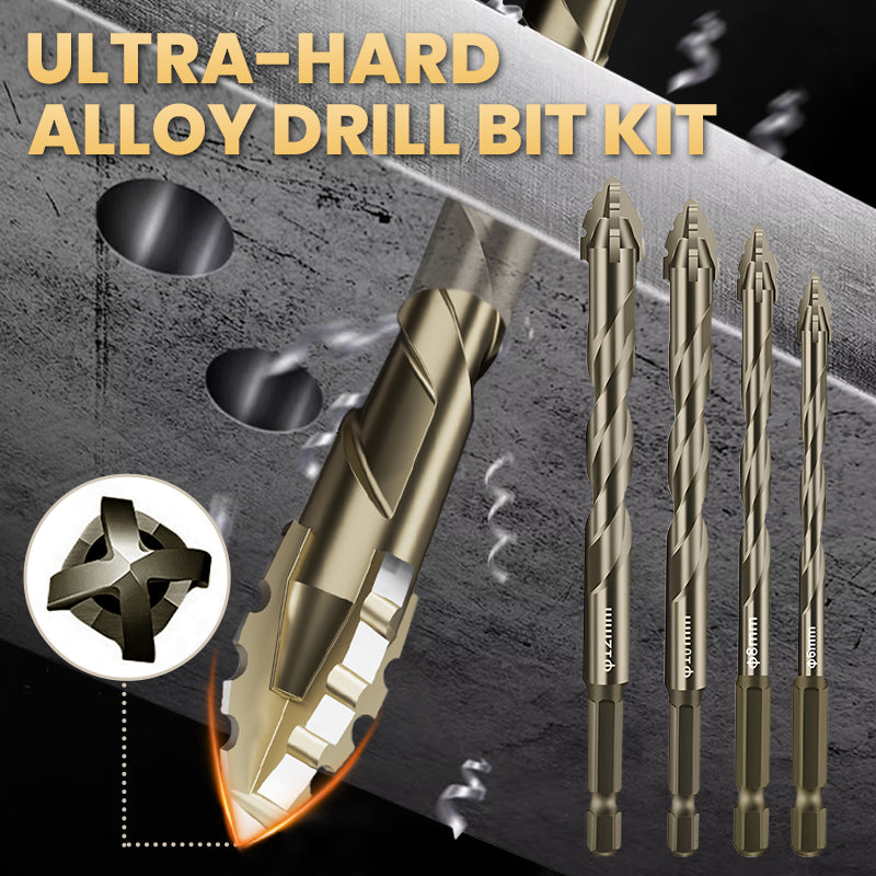 01_66f995ba-5139-434c-8e53-b6eacc5b6952 🔥2025 Hot Sale🔥High-Strength 4-Flute Serrated Eccentric Drill Bit Kit - Image 1