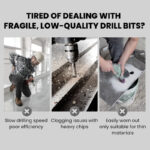 🔥2025 Hot Sale🔥High-Strength 4-Flute Serrated Eccentric Drill Bit Kit - Image 2