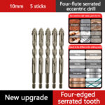 🔥2025 Hot Sale🔥High-Strength 4-Flute Serrated Eccentric Drill Bit Kit - Image 18
