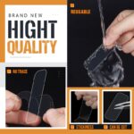 60 PCS Reusable Waterproof Double Sided Adhesive Tape - Image 6