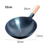 （🔥New Year Special 50% OFF+ free shipping）Uncoated Non-Stick Iron Wok - Image 11