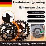 Heat-Dissipation Alloy Lithium Chain Saw Blade