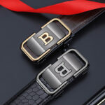 Hot sale 50% off 🔥Men's Crocodile-Patterned Automatic Buckle Belt - Image 7