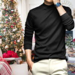 Men's Mercerized Cotton Stretch Warm And Comfortable Base Layer Shirt - Image 11