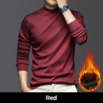 Men's Mercerized Cotton Stretch Warm And Comfortable Base Layer Shirt - Image 15