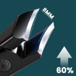 Wide Mouth Angled Nail Clippers -- Anti-Splash & Heavy Duty - Image 3