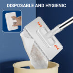 Disposable Dust Mop with 4 Reusable Cloths - Image 2
